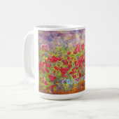 Rose Kaffeetasse (Vorderseite Links)