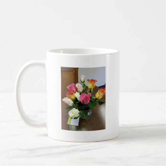 Rose Kaffeetasse (Links)