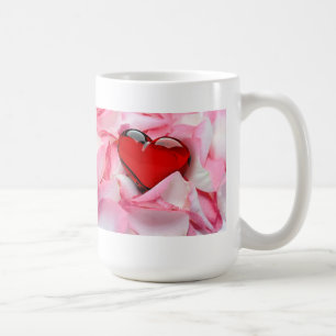 Rose Kaffeetasse