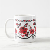 Rose Kaffeetasse (Links)