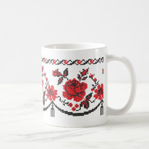 Rose Kaffeetasse