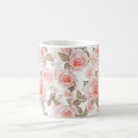Rose Kaffeetasse (Mittel)