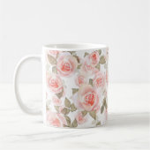 Rose Kaffeetasse (Links)