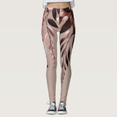 Rose Kakao Leggings (Vorderseite)