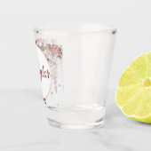 Rose Kakao Schnapsglas (Rechts)