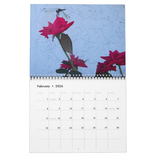 Rose Kalender (Feb 2026)