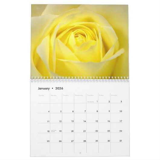 Rose - Kalender 2023 (Jan 2026)