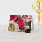 Rose Karte (Gelbe Blume)