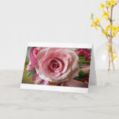 Rose, Karte (Gelbe Blume)