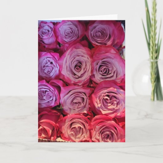 Rose Karte (Vorderseite)
