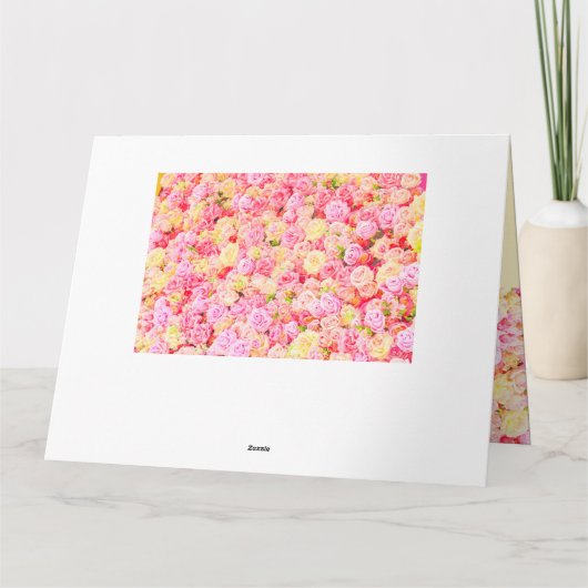 Rose Karte (Rückseite)