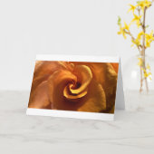 Rose, Karte (Gelbe Blume)
