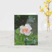 Rose Karte (Gelbe Blume)