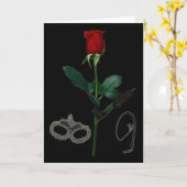 ROSE KARTE (Gelbe Blume)