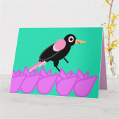 Rose Karte (Gelbe Blume)