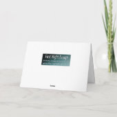 Rose Karte (Rückseite)