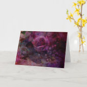 Rose Karte (Gelbe Blume)