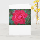 Rose, Karte (Gelbe Blume)
