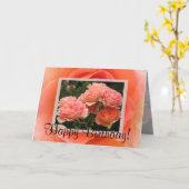 Rose Karte (Gelbe Blume)