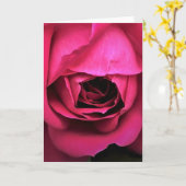 Rose, Karte (Gelbe Blume)