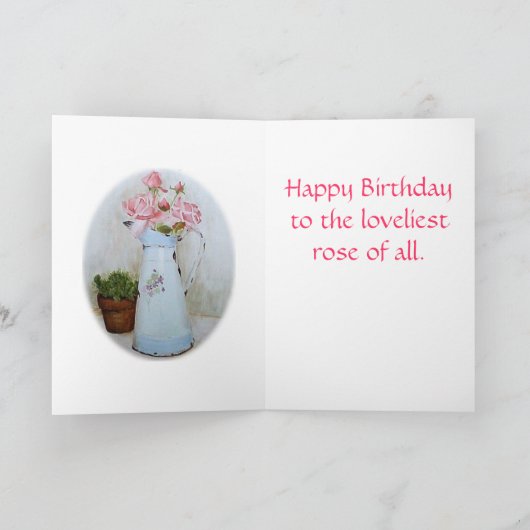 Rose Karte (Innenseite)