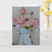 Rose Karte (Gelbe Blume)