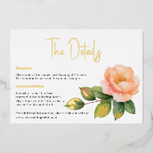 Rose-Karte für wild lebende Farben