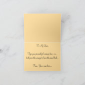 Rose-Karte Weißrose-Grußkarte Dankeskarte (Innenseite)