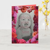 Rose Karten Rosa Blume Benutzerdefinierte Grußkart (Gelbe Blume)