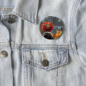 Rose Katzen Traum  Button (Beispiel)