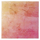 Rose Keramik Fliese (Vorderseite)