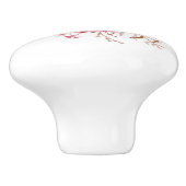 Rose Keramik Keramikknauf (Seitenansicht)