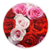 Rose-Keramik Keramikknauf (Vorderseite)