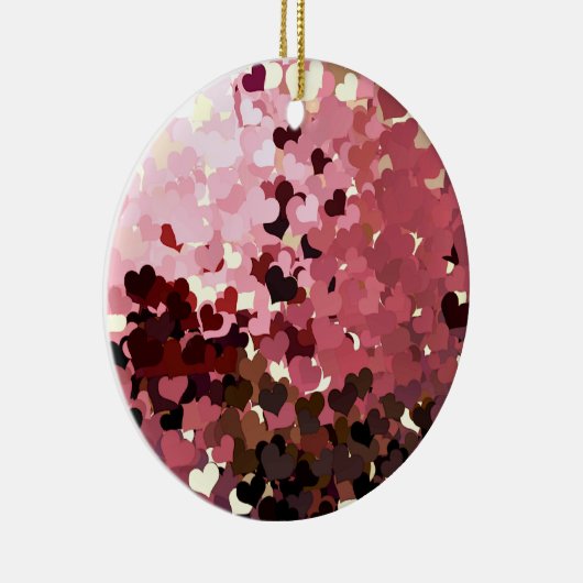 ROSE KERAMIK ORNAMENT (Rechts)