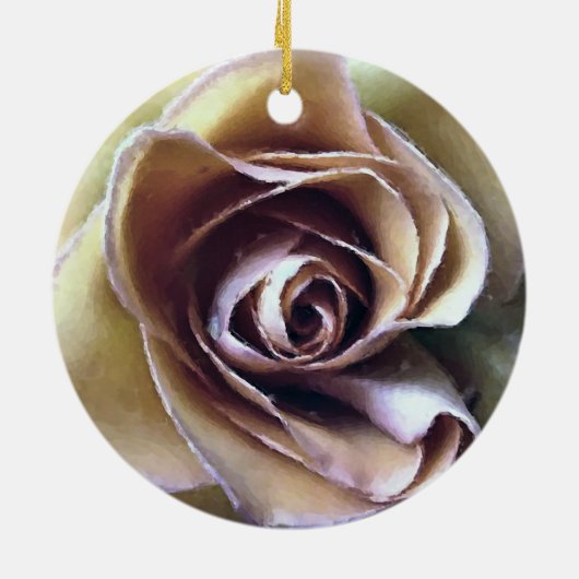 ROSE KERAMIK ORNAMENT (Hinten)