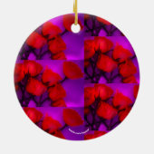 Rose Keramik Ornament (Hinten)