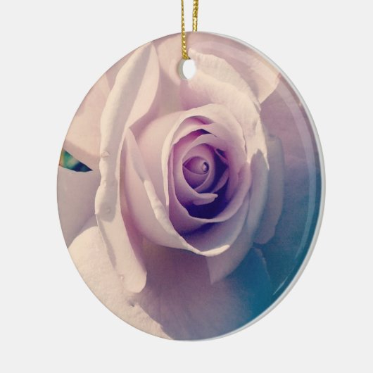 Rose Keramik Ornament (Links)