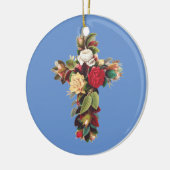 Rose Keramik Ornament (Links)