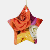 Rose Keramik Ornament (Rechts)