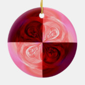 Rose Keramik Ornament (Hinten)