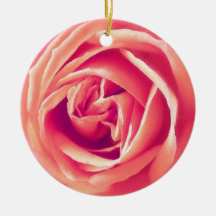 Rose Keramik Ornament