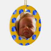 Rose Keramik Ornament (Rechts)