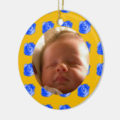 Rose Keramik Ornament (Links)