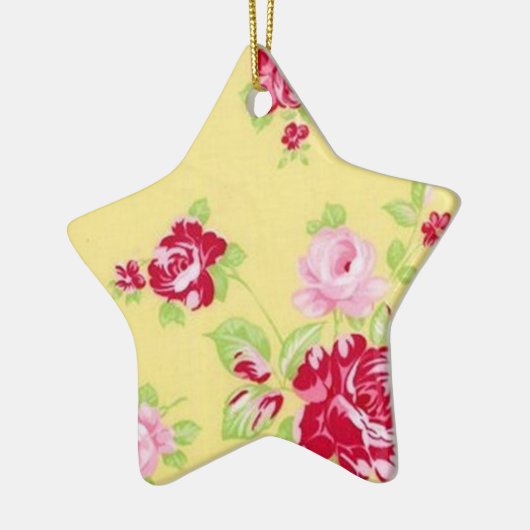 Rose Keramik Ornament (Links)