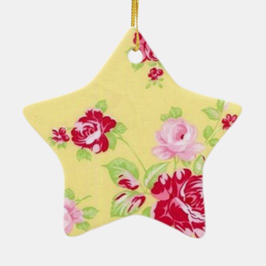 Rose Keramik Ornament (Hinten)