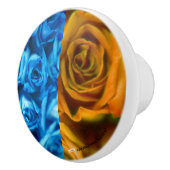 Rose Keramik Pull Keramikknauf (Rechts)