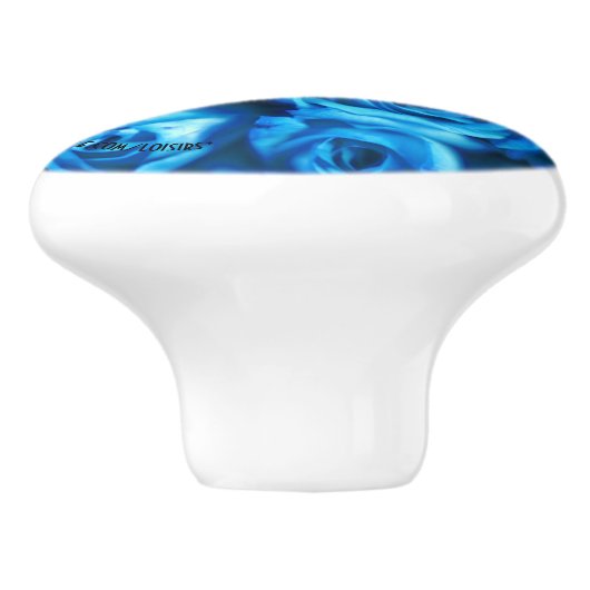 Rose Keramik Pull Keramikknauf (Seitenansicht)