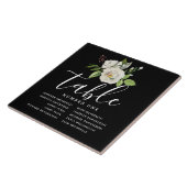 Rose Keramik Tile Seekarte Tischnummer Fliese (Seite)