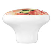 Rose Keramikknauf (Seitenansicht)