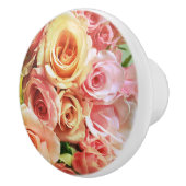 Rose Keramikknauf (Rechts)